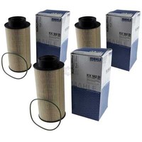 3X Mahle / Knecht Kraftstofffilter KX 182D Fuel Filter