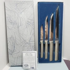 Rada Cutlery S04 Knife Set 4 pc NEW Paring Steak Butcher Slicer Knives USA Made