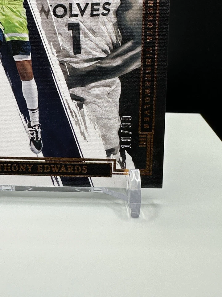 2021-22 Anthony Edwards Panini Impeccable /99 MN Timberwolves Basketball - Image 2 of 4