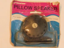 Recoton Pillow Speaker PS10 5ft Cord 3.5 mm mono plug 8 ohms  New   (C66)