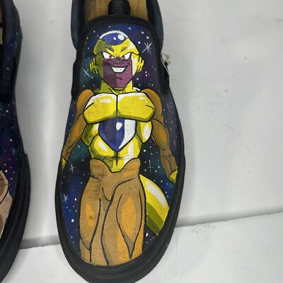 Vans Classic Slip-On Custom Painted Dragonball Z Theme Size 10.5 Vans Classic Slip-On Custom Painted Dragonball Z Theme Size  main image 2