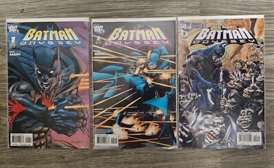 Batman Odyssey #1 2 & 3 Lot Of 3 DC Comics 2010 NM