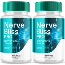 Nerve Bliss Pro Advanced Support Formula Maximum Strength Vitamin 120 Capsules
