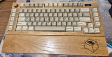 Barett Creative Kl-90 Knob/Oled Fully Built Custom Wood Keyboard QMK/VIA