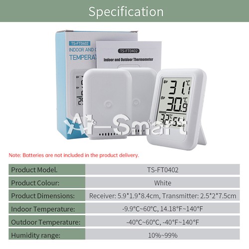 Multifunktions Digital Innen Hygrometer Thermometer Luftfeuchtigkeit Monitor Messgerät °C/°F - Bild 5 von 21