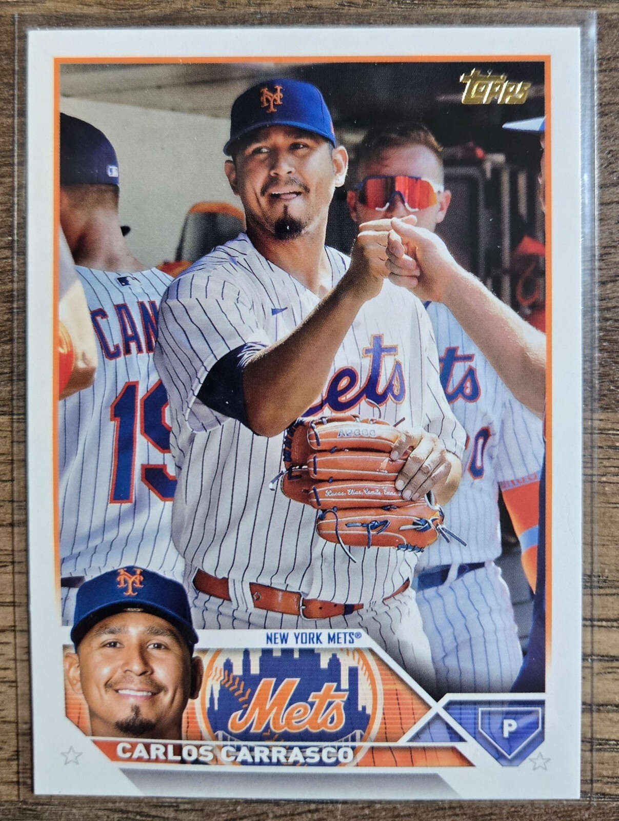 2023 TOPPS GOLDEN MIRROR SSP CARLOS CARRASCO #161