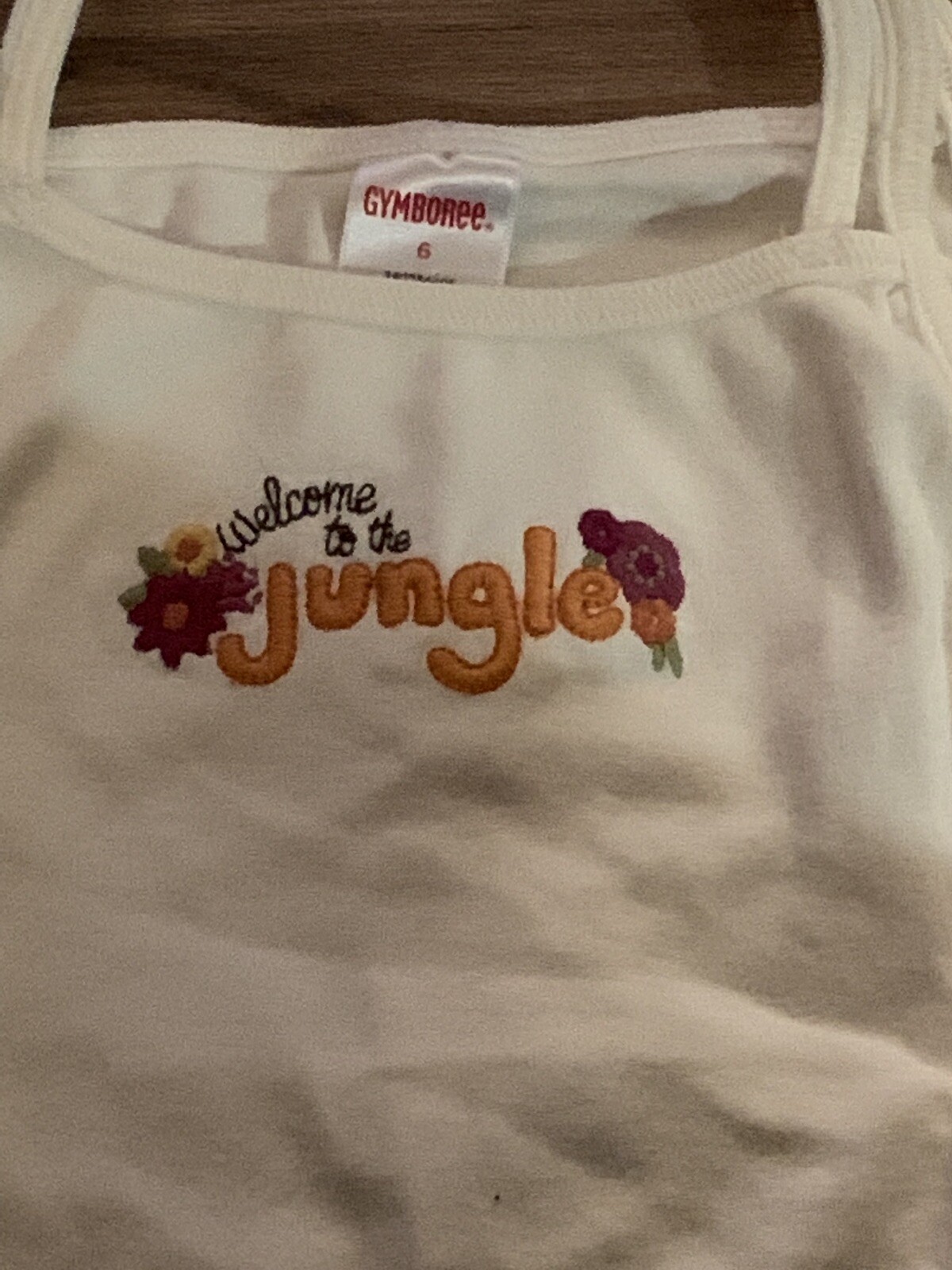 Gymboree Savanna Sunset Girls Tank Top Shirt Size 6 Vintage Jungle Nwt ...