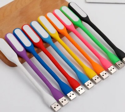 USB LED Silikon Licht Leselampe für Laptop / PC / Power-Bank Verschiedene Farben