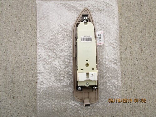 01 - 02 TOYOTA LAND CRUISER FRONT DRIVER SIDE MASTER POWER WINDOW SWITCH TAN NEW - 第 4/6 張圖片