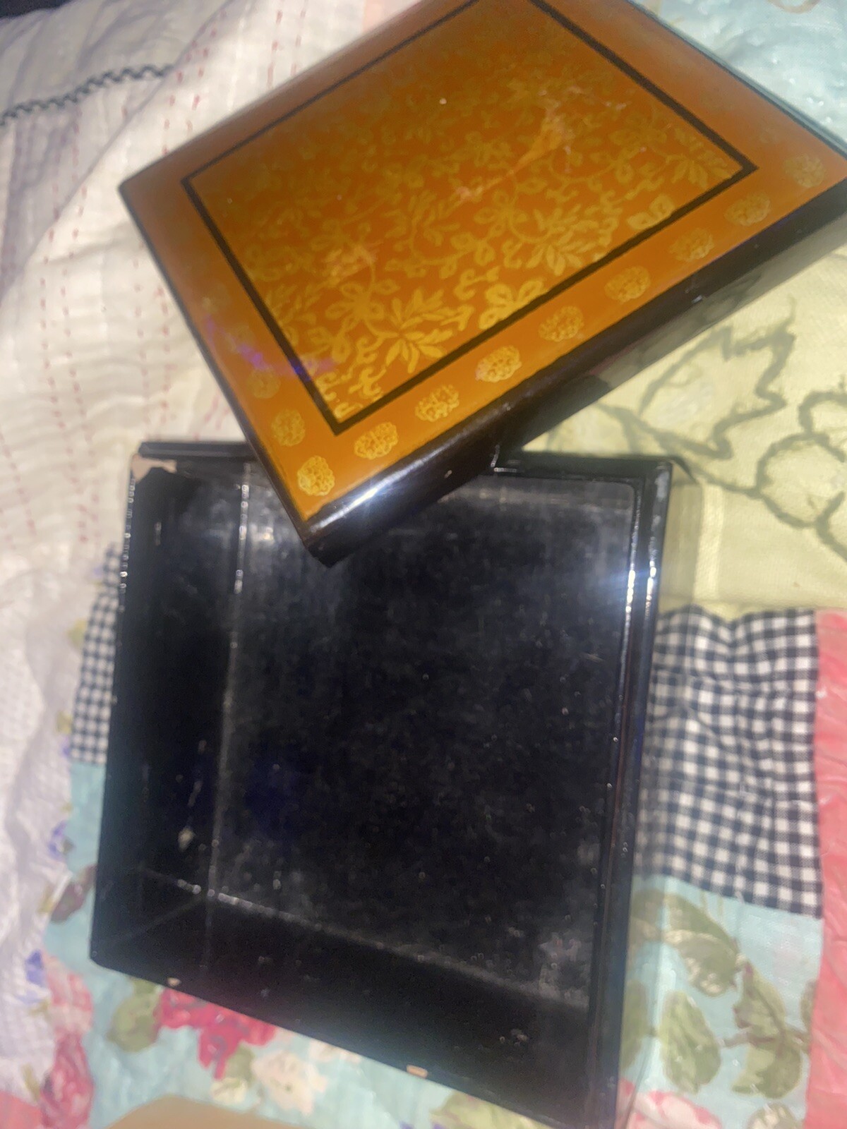 Nesting Boxes With Beautiful Floral Inlays