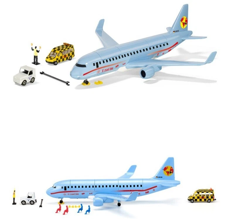 SIKU Commercial Aircraft with Accessories Diecast Model Plane Toy SK5402 - Image 3 of 4