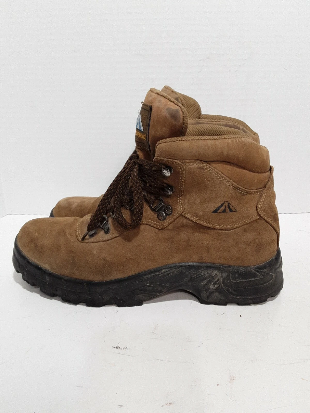 MT. EVEREST 4027923 SUMMER 5 BROWN SUEDE LEATHER HIKING ANKLE MENS 9,