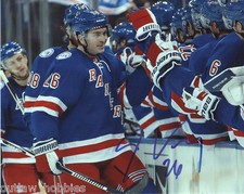 New York Rangers Jimmy Vesey Autographed Signed 8x10 Photo COA D