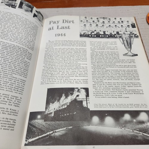 1959 The Home Team 100 Years History Baltimore Orioles Book - Picture 11 of 13