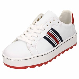rieker red trainers