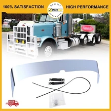 For 2007-2017 2018 Peterbilt 388/389 Stainless Steel Hood Shield Bug Deflector