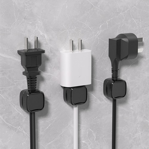 12x Magnetic Cable Winder Cord Organizer Lead Management Charger Cable Clips - Afbeelding 9 van 18