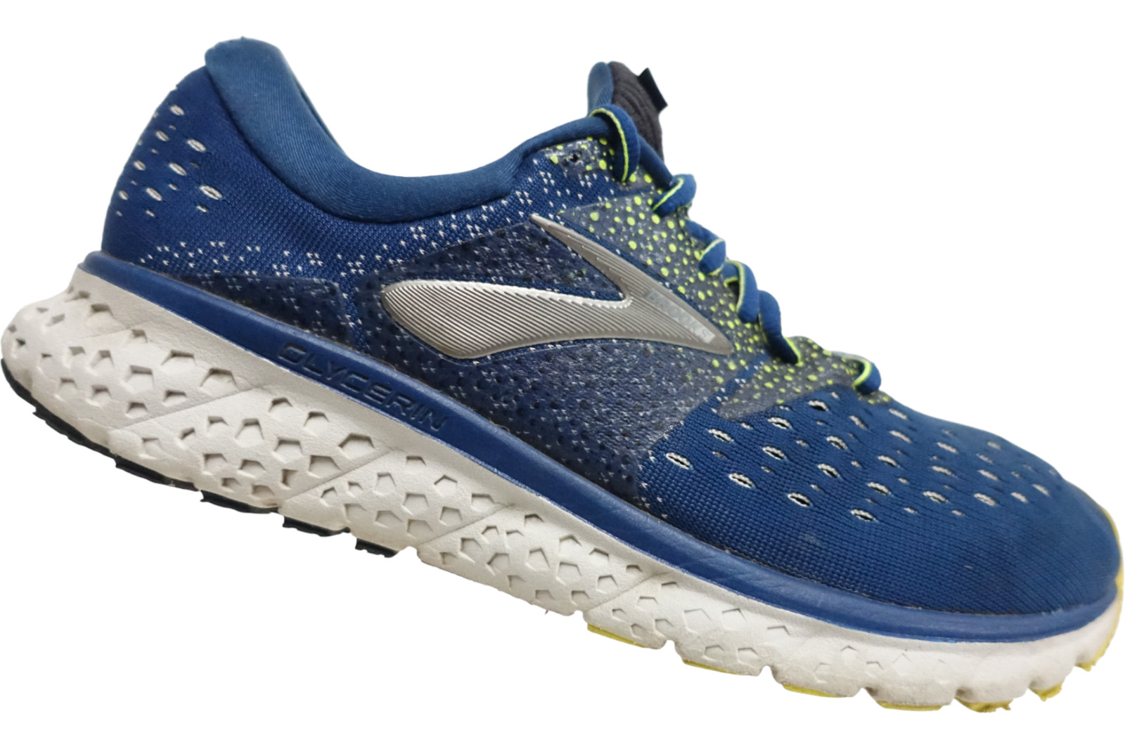 BROOKS Men Shoes Glycerin 16 Running Blue 11.5DUS/10… Gem