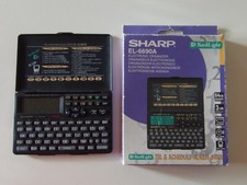 Agenda elettronica Sharp EL-6690A 64kb anno 1999