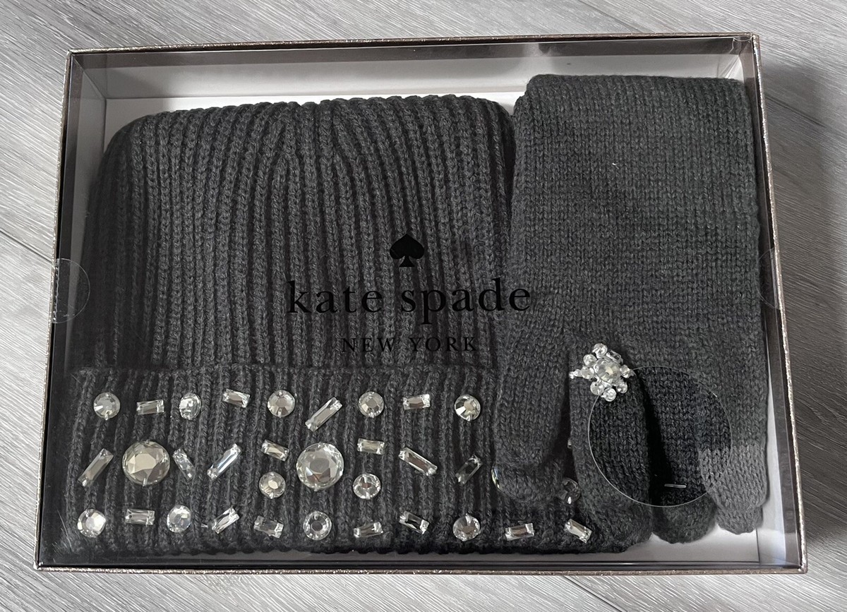Kate Spade Jeweled Hat And Gloves Set New In Gift Box $_57.JPG?set_id=880000500F main image 2