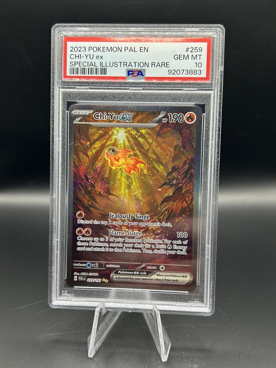 PSA 10 Pokémon TCG Paldea Evolved - Chi-Yu ex Special PSA 10 Pokémon TCG Paldea Evolved - Chi-Yu ex Special