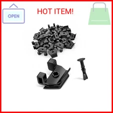 GOOACC 20 Sets Fender Liner Bumper Cover Clips and Pin Retainer for Toyota Lexus