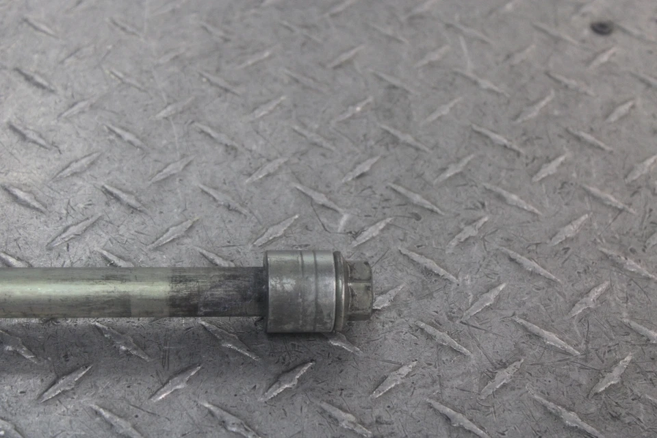 2008 YAMAHA V STAR 1100 XVS1100AW CLASSIC FRONT WHEEL AXLE 5KS-25181-00-00  - Image 4 of 4