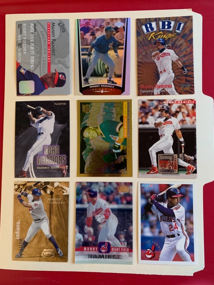 Manny Ramirez 1992-2005 Inserts Parallels Oddballs NM to MT Indians You Pick!!!! - Image 2 of 4