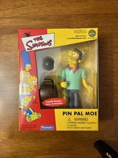 Playmates The Simpsons WOS Interactive Pin Pal Moe RARE Mail Away Exclusive