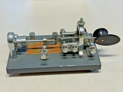 VTG 1950 Vibroplex Original Bug Semiautomatic Telegraph Key Morse Code SN 167856