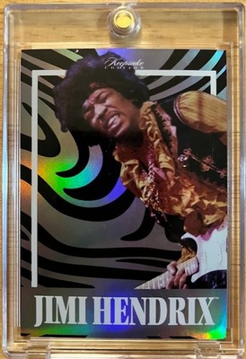2025 Jimi Hendrix  Silver Keepsake Card #042 Jimi @ Monterey Music Festival
