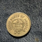1851 $1 Gold Coin United States of America Indian Head Design, Uncertified