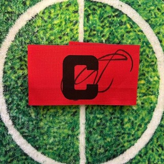 Luke Shaw Of England & Manchester Utd Signed Captain Armband wCOA