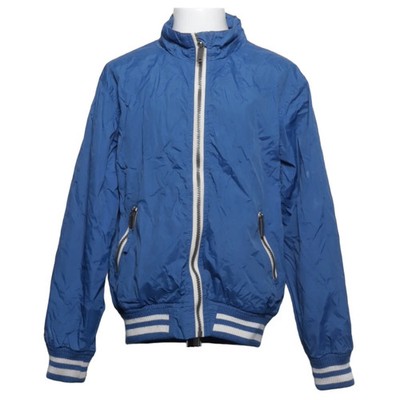 Gear Protech, Collegejacke, Unisex (Kinder), Größe: 134/140, Blau/Weiß #k00