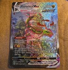 Rayquaza VMAX 218/203 Secret Rare Full Art Holo Rapid Strike Evolving Skies