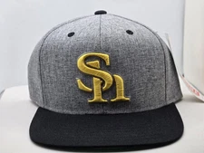 American Needle Hat L NPB Fukuoka Softbank Hawks Black x Gold Japanese Team