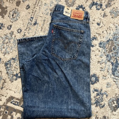 Levis 94 Baggy Jeans Mens 32(35)x31 Blue Denim Relaxed Fit NWT
