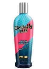 Neu Pro Tan Desirably Dark nat&uuml;rliche Sonnenbank Br&auml;unungsbeschleuniger Lotion Creme ANGEBOT!