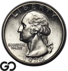 1934 Washington Quarter, Choice Gem BU++
