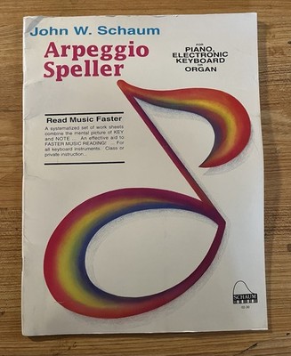 Arpeggio Speller For Piano, Keyboard & Organ