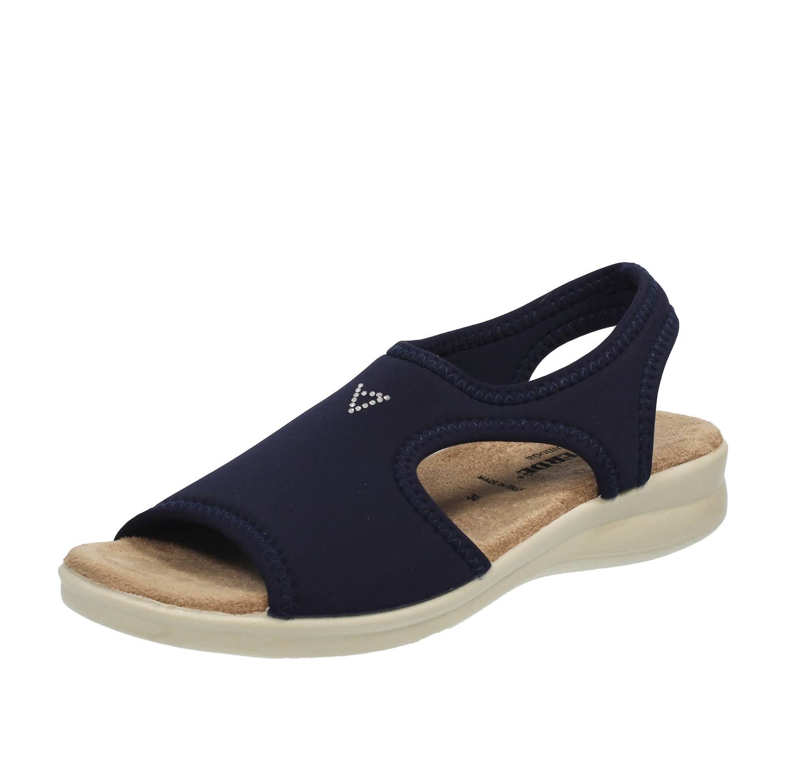 Комфортные сандалии Valleverde для ног на каблуке blau - Größe 38 [24,4 см] Schuhe