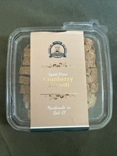 Henry’s Bake shop Spelt Flour Cranberry Biscotti