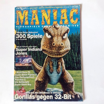 Man!ac Maniac M! Games Videospielmagazin August 8 / 1994 3DO-Übersicht