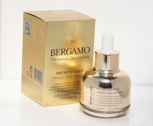 BERGAMO/Premium Gold Wrinkle Care Ampoule 30ml/99.9% Pure Gold /NO.1Korean Made - Bild 1 von 6