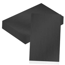  Pcs 5 x 7 Inch Flashing Aluminum Sheet Roof Flashing Metal Roof for 20 Black