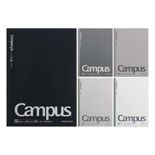 KOKUYO Campus Note B5 Dotted B Ruled 5color Pack Gray AM-3CBTNX5-1