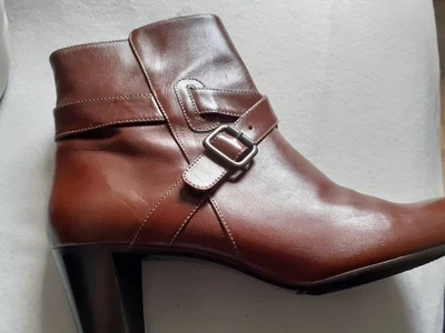 Made in Italy Leder Damen Stiefelette Gr. 40 - Bild 1 von 3