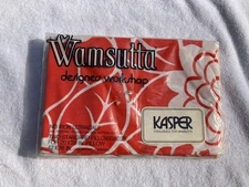 2 Vintage Kasper For Wamsutta Pillowcases Standard New Orange White Retro Mod