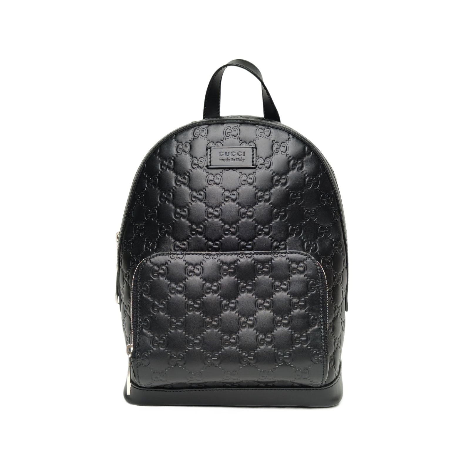 GUCCI Black GG Embossed Backpack Small P245724919