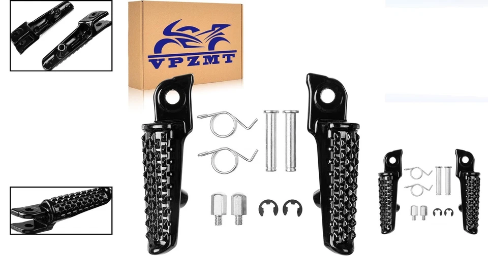 Lightweight Front Footrests Pedal for Honda CBR 1000RR 2004-2023 | Easy Install Foto 2 de 4